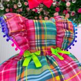 Vestido Junino Infantil Banana Club Quermesse do Encanto