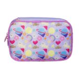 Estojo Box Tween Cosmic Cat On My Way Lilás