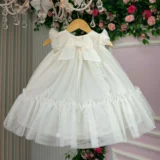 Vestido Bebê Jardim das Borboletas Baby Liz Vila Lele Saiote