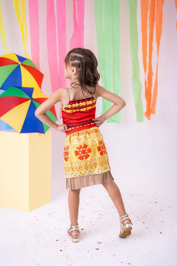 Vestido Fantasia Infantil Temático Estampado 12 Modelos
