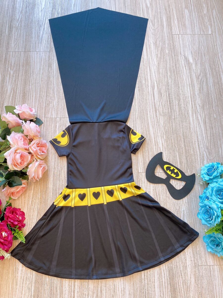 Vestido Fantasia Infantil Temático Estampado 12 Modelos