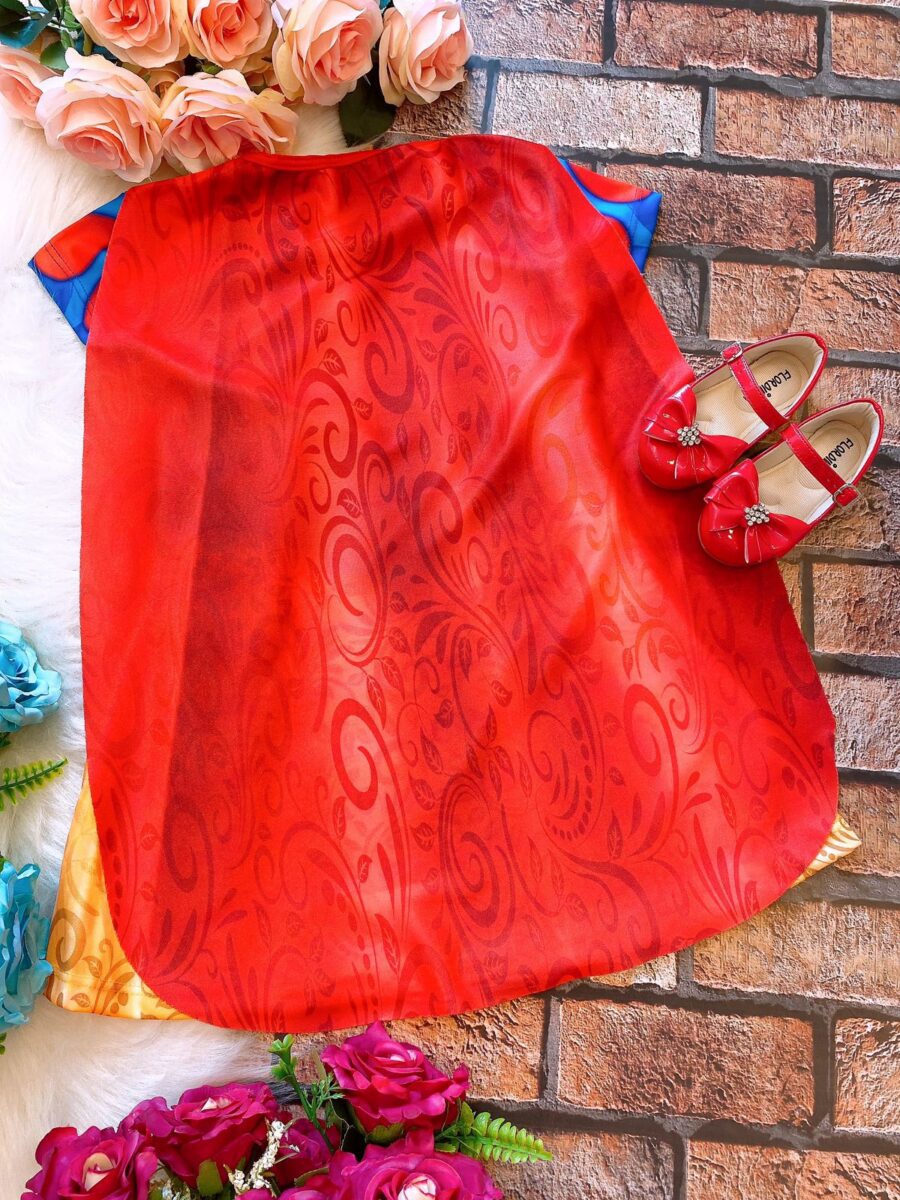 Vestido Fantasia Infantil Temático Estampado 12 Modelos