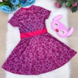 Vestido Fantasia Infantil Temático Estampado 12 Modelos
