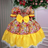 Vestido Junino Infantil Marie Quermesse de Luxo