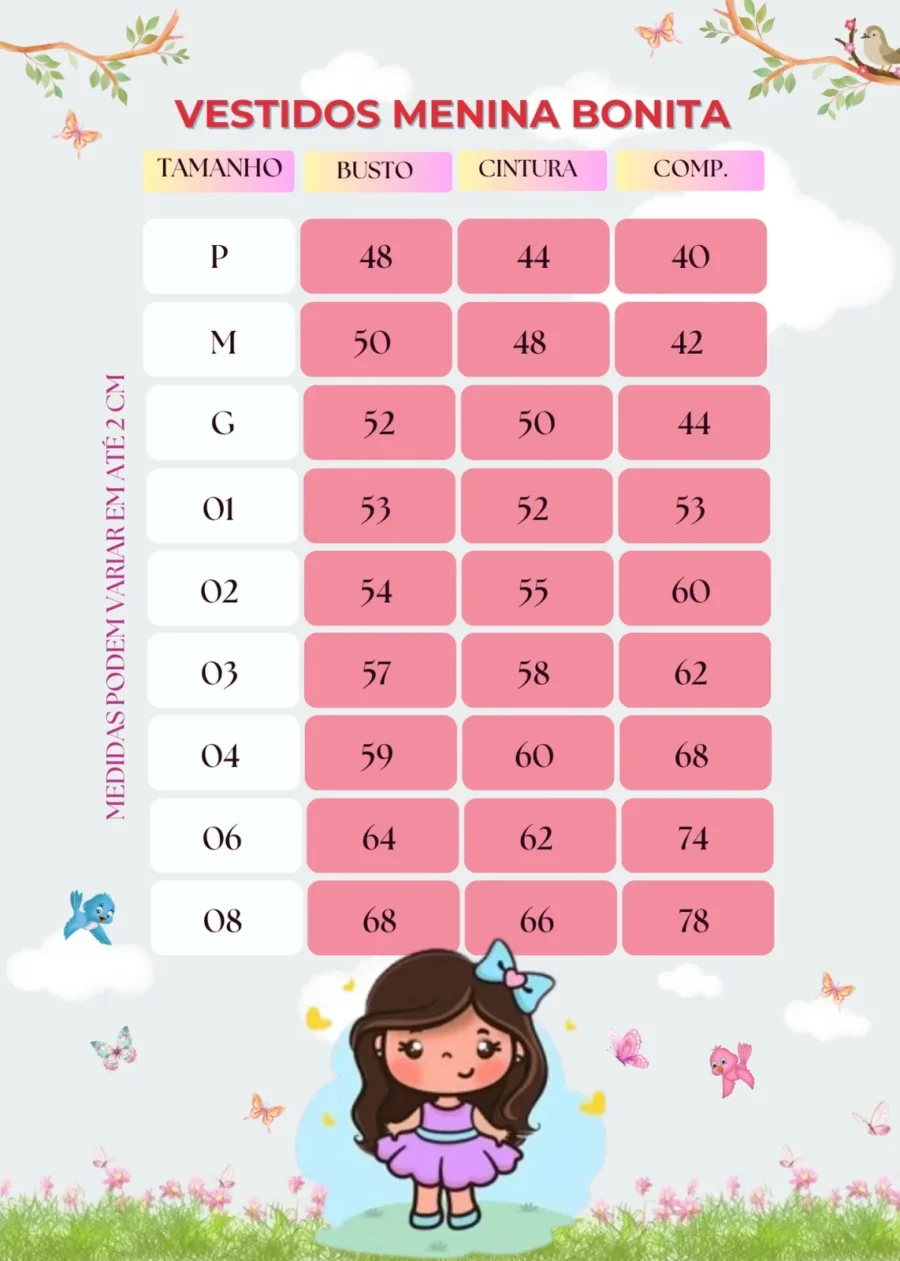 Vestido Infantil Angelie Menina Bonita com Saiote Tafetá