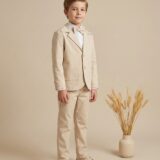 Terno Infantil Miss Cherry Jorge Palha com Gravata Borboleta