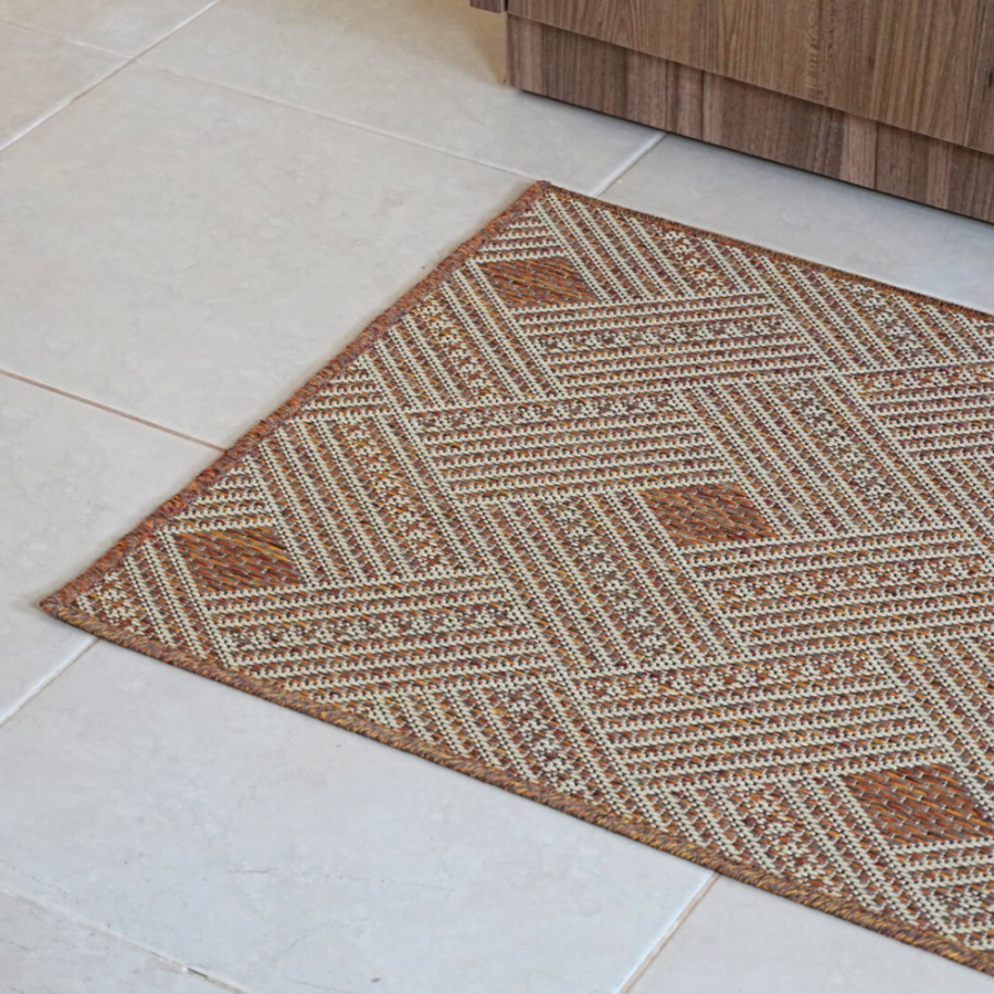 Passadeira Sisal Lancer 2,00 x 0,66 m Base Antiderrapante