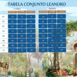 Conjunto Social Infantil Miss Cherry Leandro Colete Linho