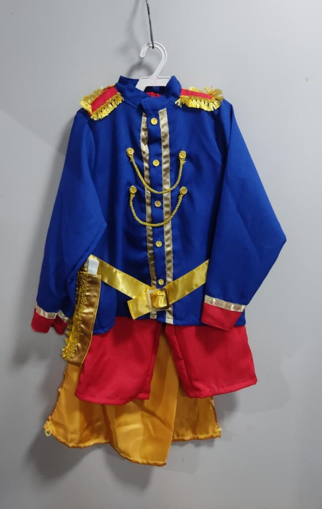 Conjunto Fantasia Infantil Príncipe Festas Luxo