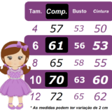 Vestido Infantil Verde Estampa Cereja com Broche de Laço
