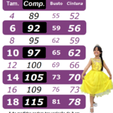 Vestido Infantil Longo Dourado de Princesa com Mangas