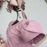 Vestido Infantil Rose Busto Nervura Festa Daminha