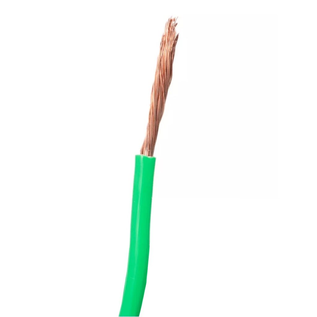 Cabo Flexível 1,5 mm 50 m Verde FillValle Antichama 750V