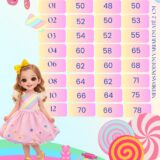 Vestido Infantil Temático Circo Candy Mini Miss Pompons