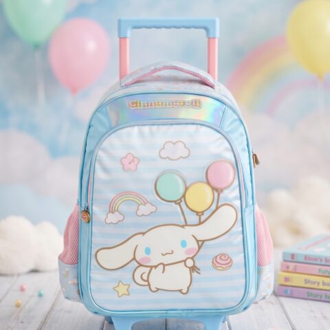 Mochila de Rodinhas Infantil Cinnamoroll