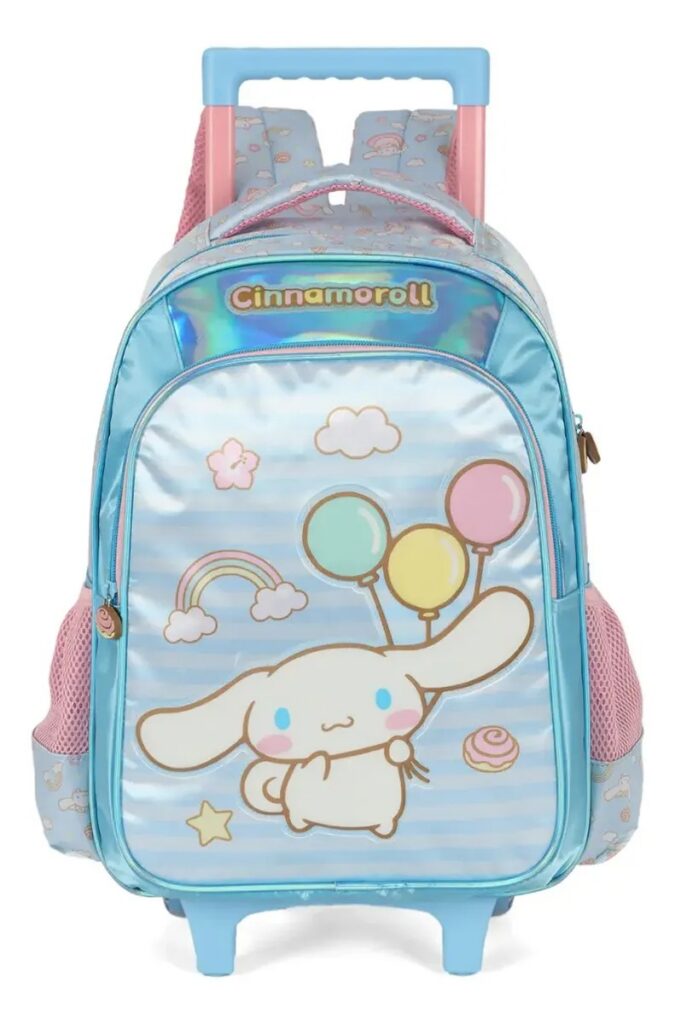Mochila de Rodinhas Infantil Cinnamoroll