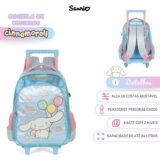 Mochila de Rodinhas Infantil Cinnamoroll