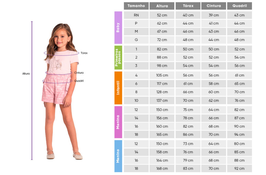 Vestido Infantil Menina Cotton Estampado Brandili