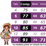 Vestido Junino Infantil Xadrez Vermelho Balões Coloridos