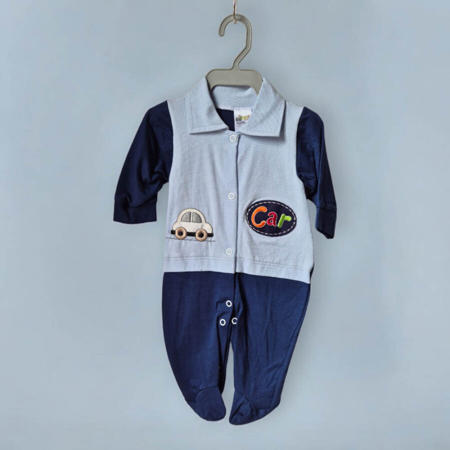 Macacão Longo Bebê Malha 100% Algodão Ed Baby