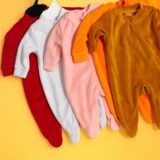 Kit 4 Macacões Plush Bebê Maternidade Menino ou Menina