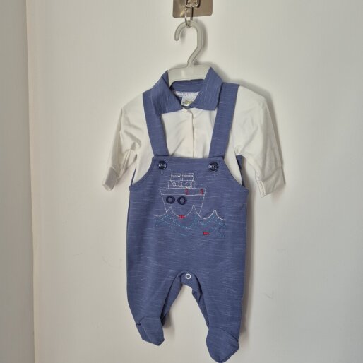 Macacão Longo Bebê Malha 100% Algodão Ed Baby