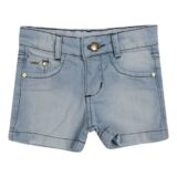Short Jeans Bebê Menina Lavagem Clara Mackvanny