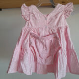 Vestido de Bebê Estampado com Calcinha Tapa Fralda Algodão