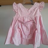 Vestido de Bebê Estampado com Calcinha Tapa Fralda Algodão