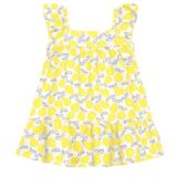 Vestido Infantil Menina Cotton Estampado Brandili