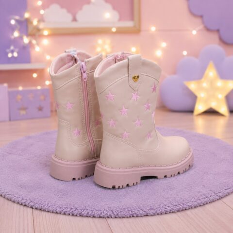 Bota Nilqi Manu Rose Estrela Modelo 2
