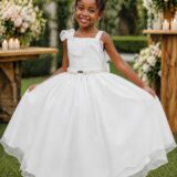Vestido Infantil Longo Branco Formatura Daminha 1 ao 16