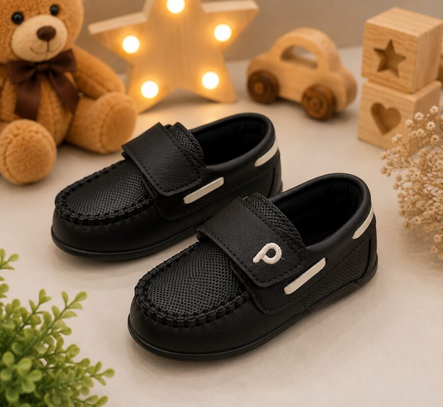Mocassim Infantil Pitico Raul Preto Tamanhos 20 ao 27