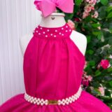 Vestido Infantil Longo Banana Club Âmbar Pink