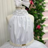 Vestido Infantil Longo Banana Club Âmbar Branco