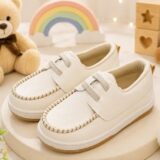 Tênis Social Infantil Pitico Arthur Marfim