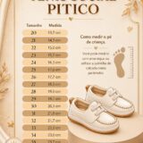 Tênis Social Infantil Pitico Arthur Marfim