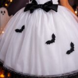 Vestido Fantasia Infantil Mini Miss Fantasminha Boo