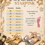 Sandália Infantil StarPink Aurora Branco com Pedrarias