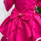 Vestido Infantil Longo Banana Club Safira Pink