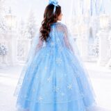 Fantasia Infantil Princesa Belli Gelo com Capa