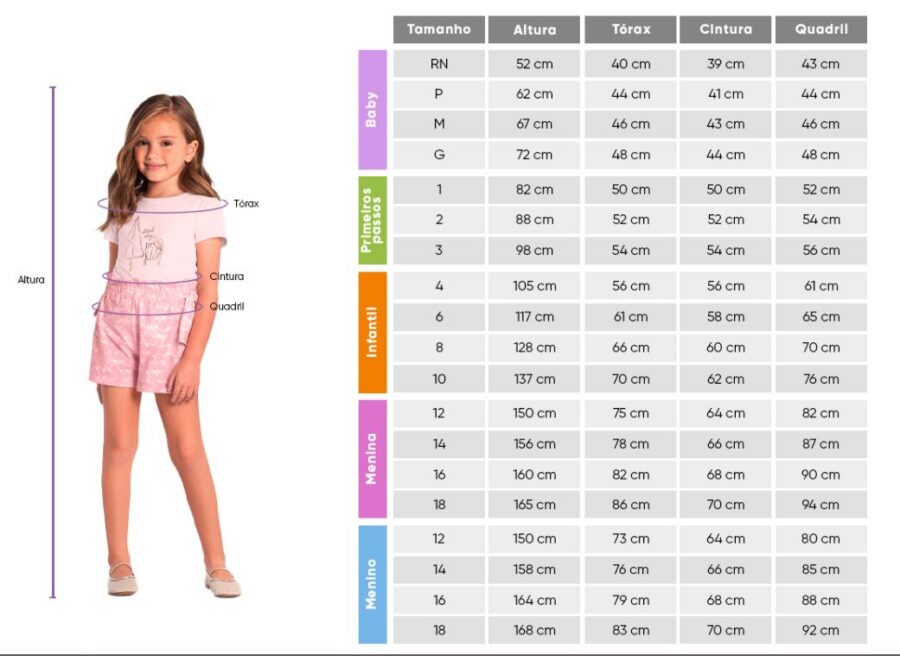 Vestido Infantil Menina Cotton Estampado Brandili