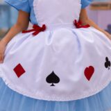 Vestido Infantil Temático Mundo Encantado Menina Bonita Azul