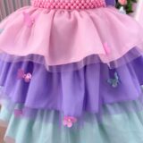 Vestido Infantil Banana Club Floresta Encantada Rosa