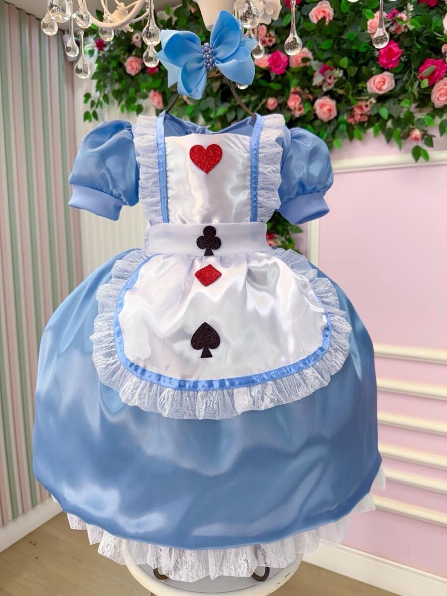 Fantasia Infantil Belli Doce Realeza Mundo Encantado Azul