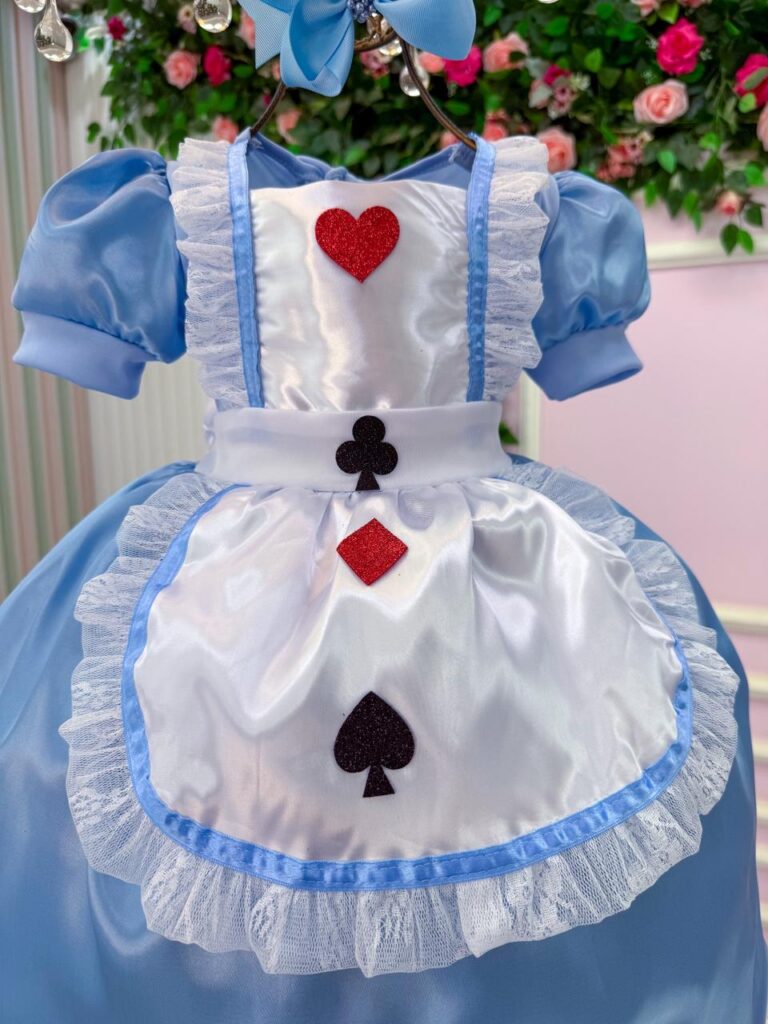 Fantasia Infantil Belli Doce Realeza Mundo Encantado Azul