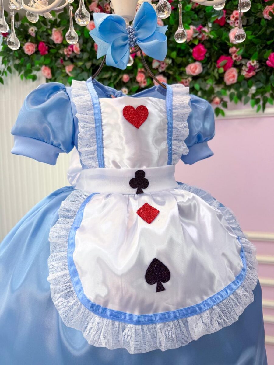Fantasia Infantil Belli Doce Realeza Mundo Encantado Azul