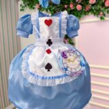 Fantasia Infantil Belli Doce Realeza Mundo Encantado Azul