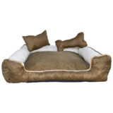 Cama Pet Gorgopet Impermeável Extra Grande Cacau