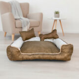Cama Pet Gorgopet Impermeável Extra Grande Cacau